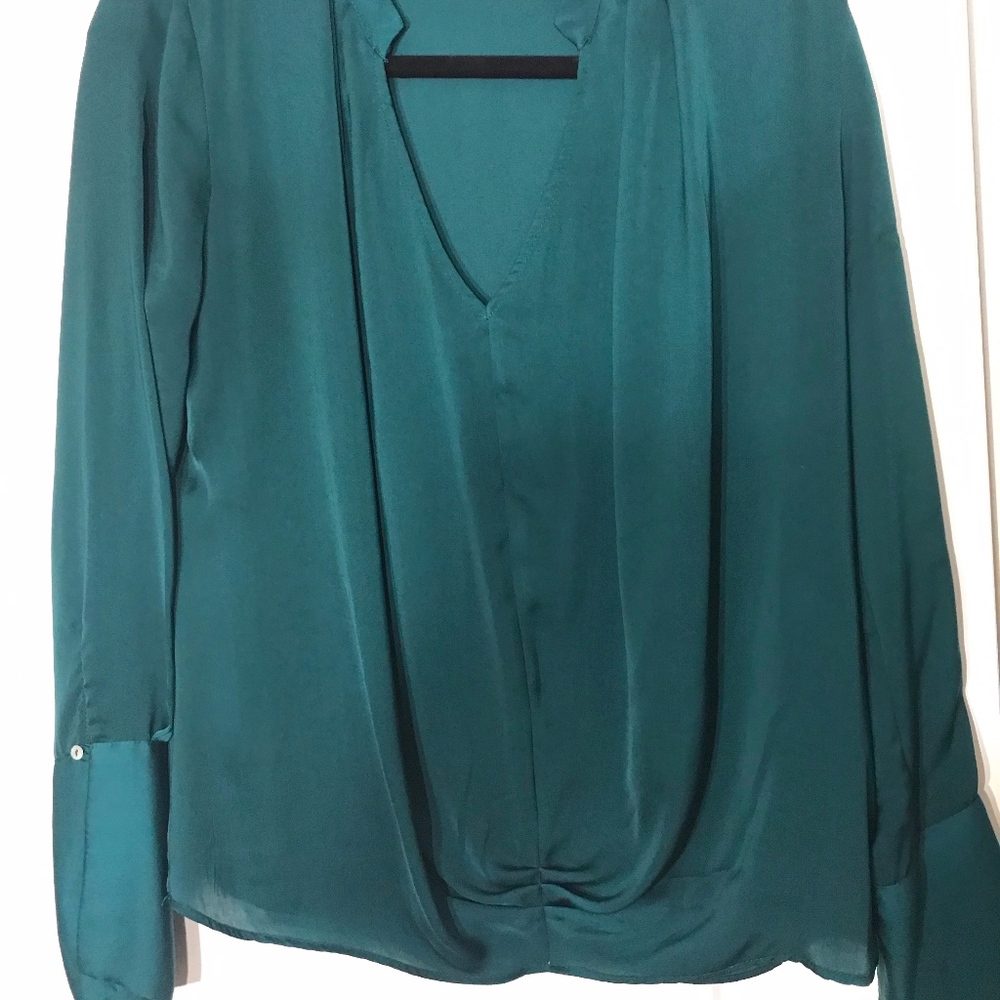 Zara Emerald Green Top | Size M